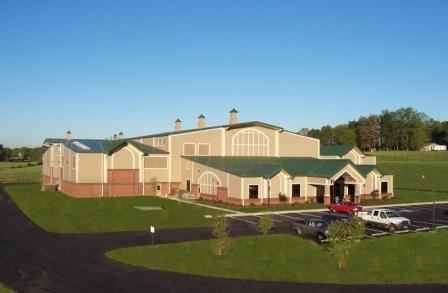 An aerial view of the Alcoa Water Treatment Plant.