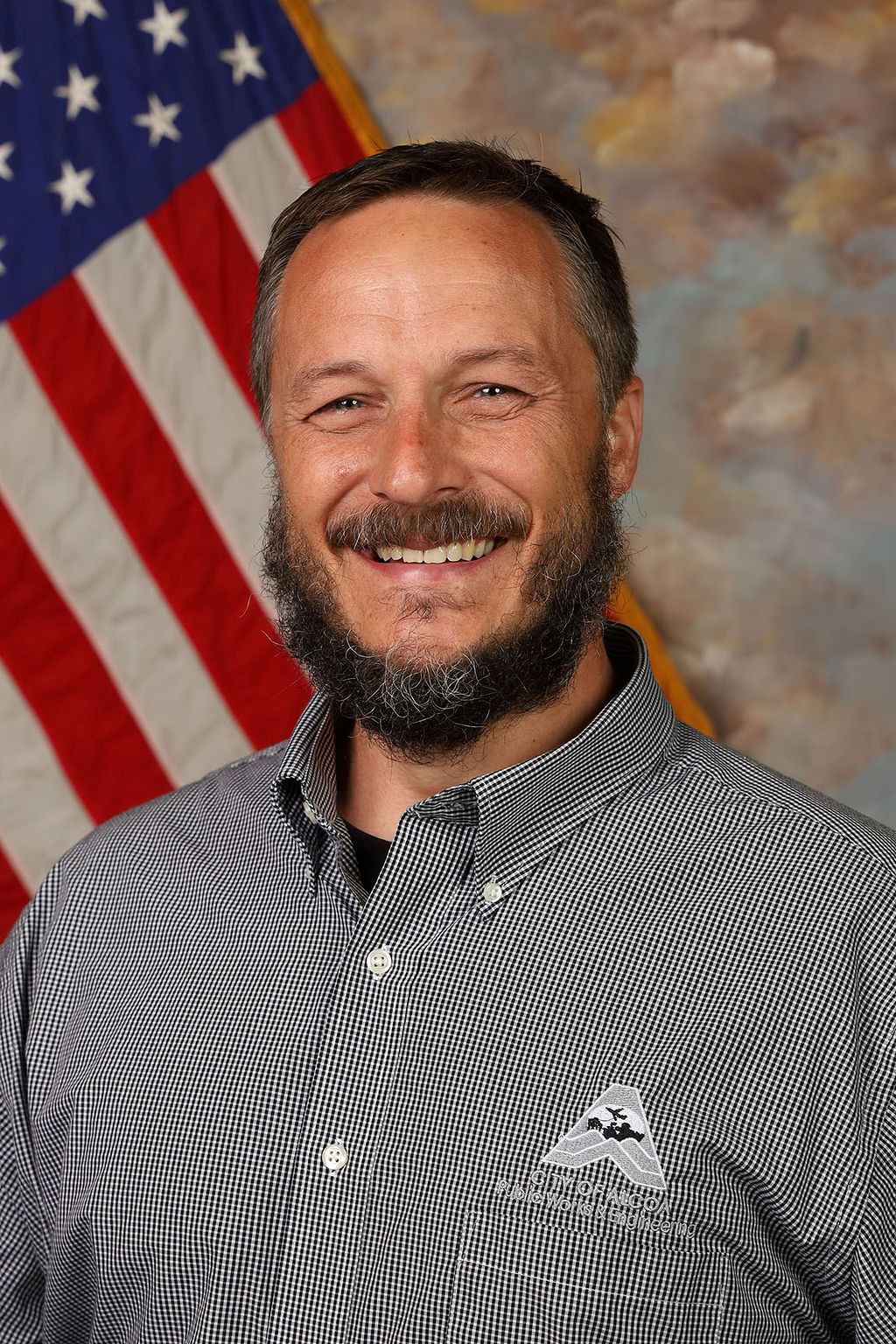 Shane Snoderly 2018 with US flag