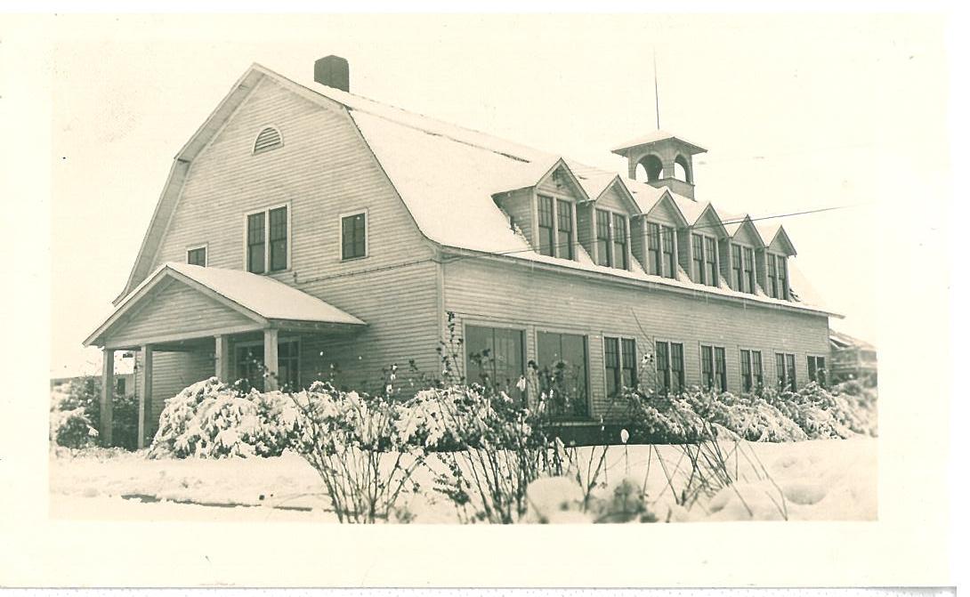 Mule Barn - snow covered