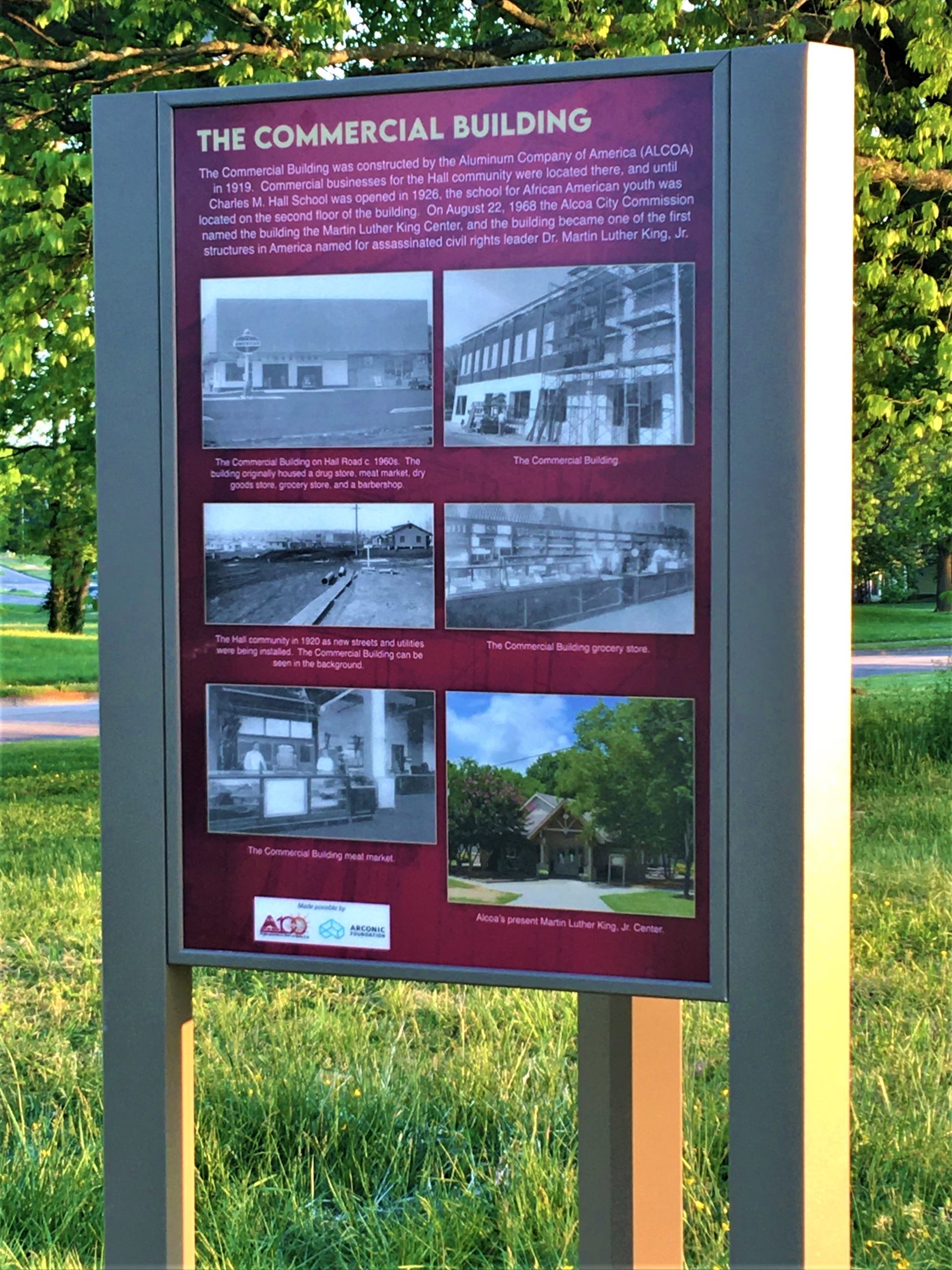Image of Hall Community wayside exhibit
