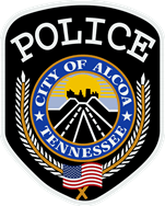 Alcoa Police Department patch worn on the police officers uniform