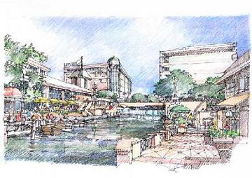 A Concept Drawing of the Pellissippi Place business park.